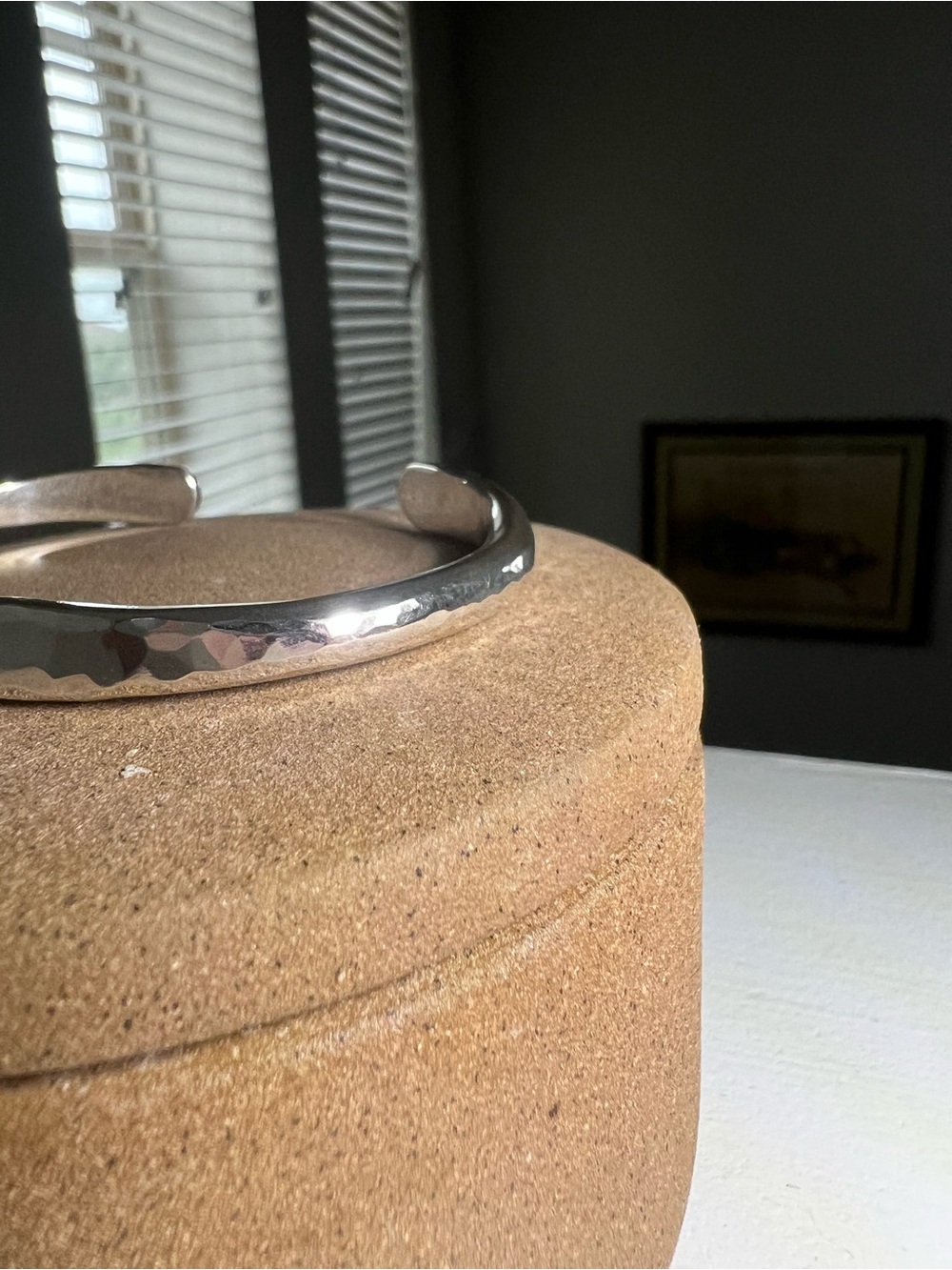 James Avery Hammered Sterling Cuff Bracelet - Silver - Picture 12 of 14